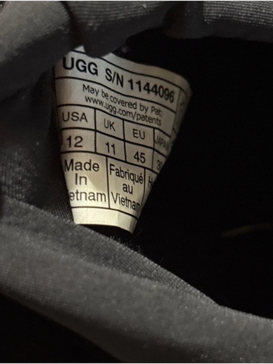UGG TASMAN WEATHER HYBRID ALL GENDER BLACK SLIPPER SHOE Men’s SIZE 12 main image 5